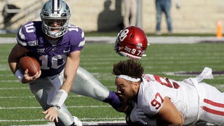 Next Story Image: Thompson's four TDs lead K-State over fifth-ranked Oklahoma 48-41
